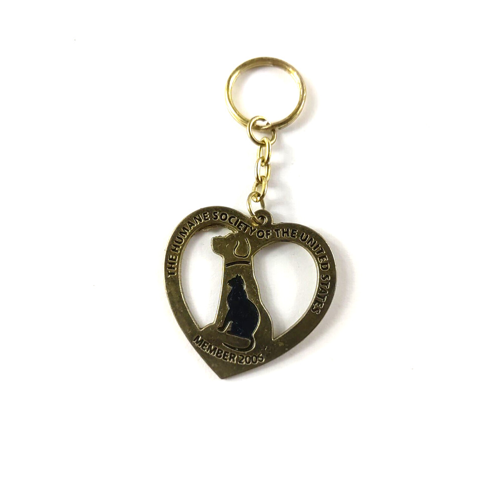 The Humane Society Of The United States Member 2006 Keychain Cat Dog